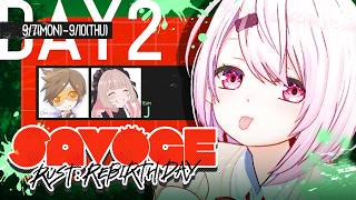 【 #サボラス 】DAY3￤チームJ 冷笑w雪山フレネミーズ！🌵#SAVOGE RUST : REBIRTH DAY🌵w/りりむデュークさん【 にじさんじ/椎名唯華 】