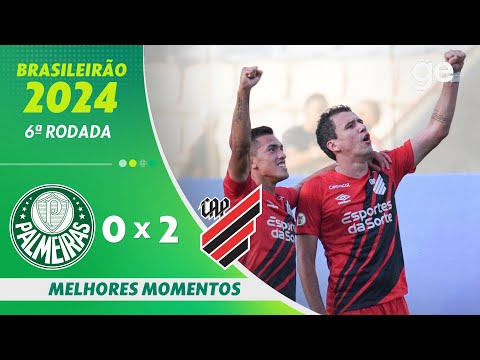 Gols e lances de Palmeiras x Athletico Paranaense