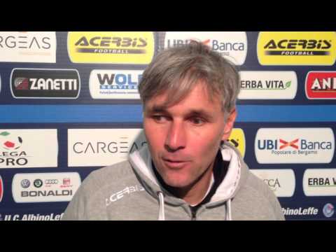 Post partita AlbinoLeffe vs Renate - Marco Sesia