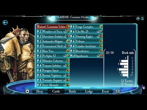 Th-MEME HEALING 8: Ladder Constant Healin - Horus Heresy Legions