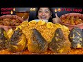5 SPICY FISH HEAD CURRY SPICY CHICKEN HANDI AND CHICKEN EGG BIRYANI WITH RAITA ASMR MUKBANG
