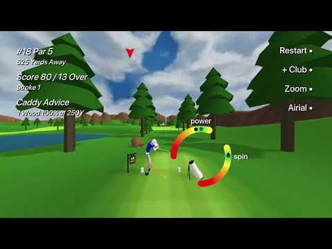 THE SPEEDY GOLF (flash game) - YouTube