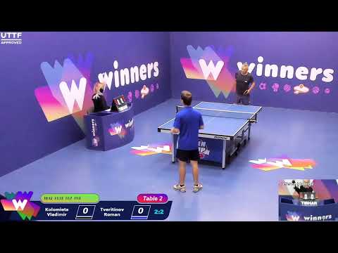 WINners CUP table 2  19.09 Kolomiets Vladimir - Tveritinov Roman   13:30