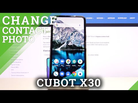How to Add Photo to Contact in CUBOT X30 – Add Profile Photo to Contacts