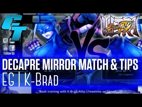 Decapre Mirror Match and Tips feat. EG.K-Brad @kbradjstorm