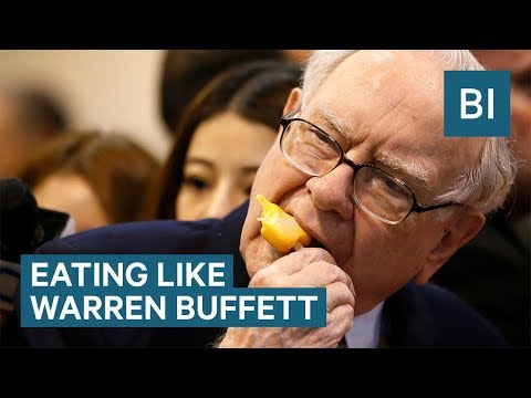 Comi como o bilionário Warren Buffett por uma semana - e me senti péssimo