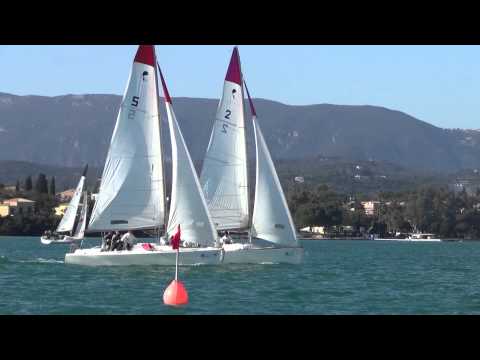Corfu Match Race Championship 2013- Tagaropoulos VS Giourgas, Prestart