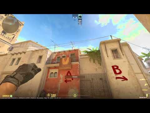 самый простой и лёгкий смок в окно на мираже в кс 2