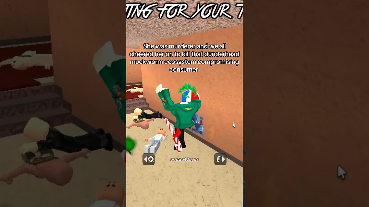 The weirdest player I’ve ever encountered on MM2