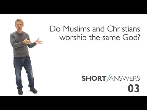Do Muslims and Christians worship the same god? | Andy Bannister Do Muslims and Christians worship the same god? | Andy Bannister