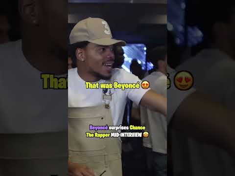 Beyonce Surprises Chance The Rapper