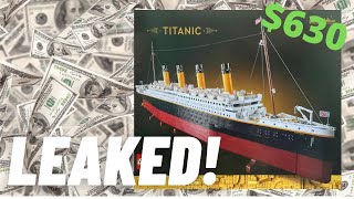 $630 LEGO Titanic Set LEAKED!! - 9090 Pieces