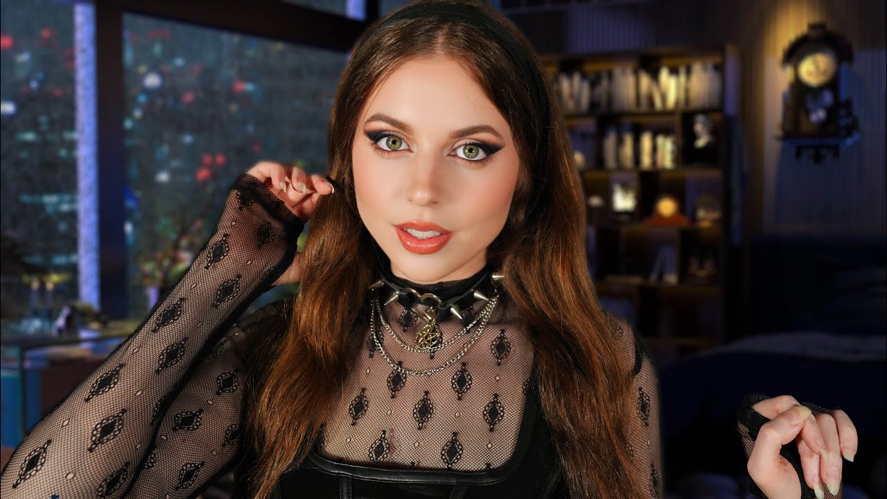 ASMR Goth Girl Obsessed With You 🖤💀 Intense Roleplay For Sleep & Tingles