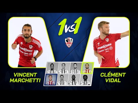 AC Ajaccio 🎲 1vs1 : Vincent MARCHETTI et Clément VIDAL se défient !