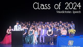 My Graduation Speech - Class of 2024 AGRHS