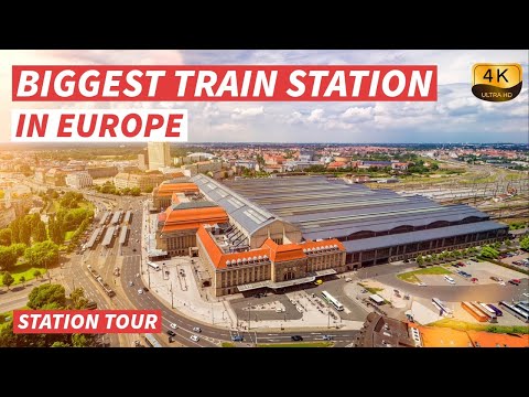 【4K】Leipzig Hauptbahnhof - Größter Bahnhof Europas nach Grundfläche - Mit Untertiteln【CC】