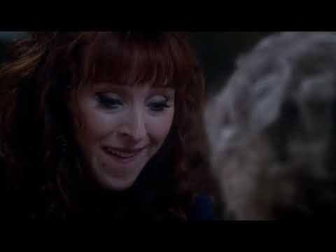 Supernatural 10x16 Rowena fights with Olivette.