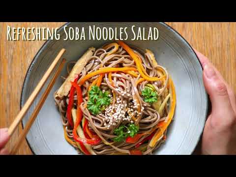 Refreshing Soba Noodles Salad | BESU Pure Diet Recipe
