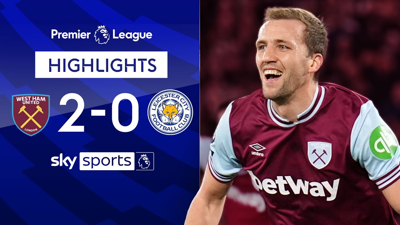 Hammers cruise to victory ⚒️ | West Ham 2-0 Leicester | Premier League highlights
