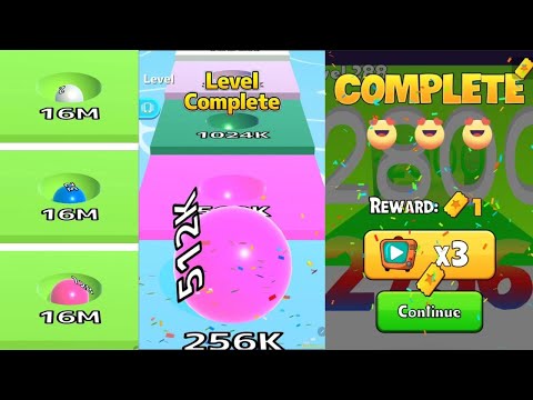 live : Ball Run Infinity vs Number Merge Run 3D vs Monster Squad Rush 2048 Games