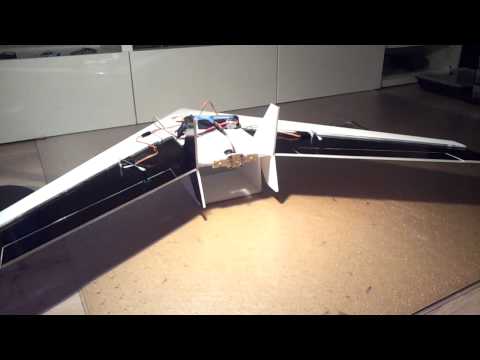 Big Flying Wing - systems test - 11-05-2013