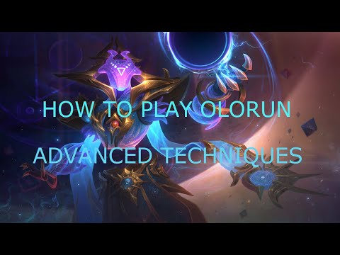 SMITE HOW TO PLAY OLORUN! ADVANCED TECHNIQUES!