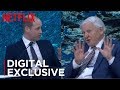 HRH Prince William Interviews Sir David Attenborough at Davos Main Stage | Our Planet | Netflix