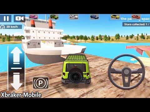 Offroad 4x4 Mountain: Green Jeep Driving Simulator - Android GamePlay 3D