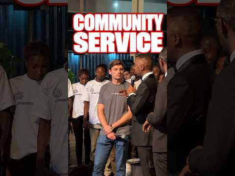 Max Verstappen got community service!  #f1