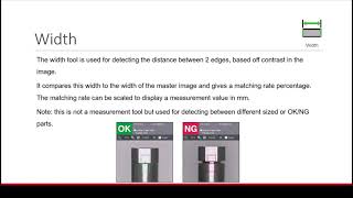 IV3 Vision Sensor Support | Tools | Width