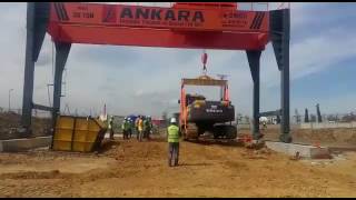 Gantry Crane Portal Vinç ,Tavan Vinci ,Qaldırıcı Kran ,Grue à portique , رافعة ج