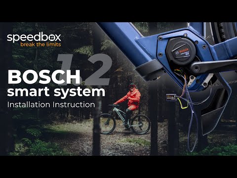 Video: Boitier E-Bike SpeedBox 1.2 B.Tuning pour Bosch (Smart System + Rim Magnet)