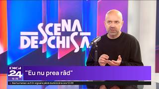 Scena deschisă cu Cristi Popesco: Eu nu am talentul de a juca pe scenă