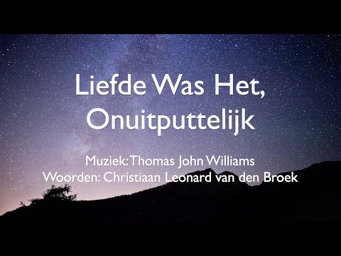 Liefde Was Het Onuitputlijk [Lyric Video]