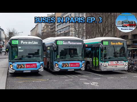 Buses in Paris 🇫🇷 (Part 3)🚌