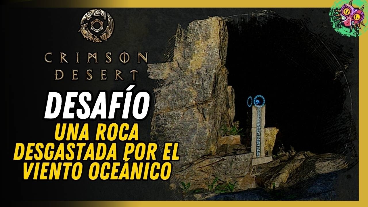 Una roca desgastada por el viento oceánico Puzzle Solución Crimson Desert