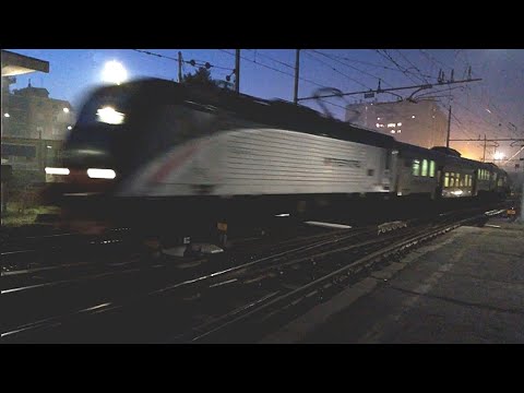 E464 012+6 piano ribassato Trenord - Milano Greco - 16/01/2023