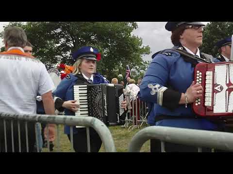 Drumbanagher Accordion Band @ Portadown 12th 2016