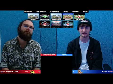 U.MINOR 15 - Zefty (Zelda) Vs. FoxyGrampa (Pac-Man) - Losers Finals - SSBU