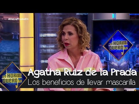 Ágatha Ruiz de la Prada revela todos los beneficios de llevar mascarilla - El Hormiguero 3.0