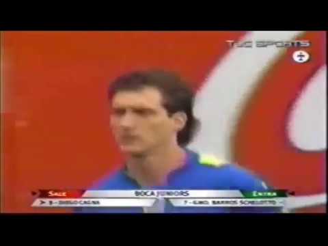Guillermo Barros Schelotto vs Colón de Santa Fe (Apertura 2005)