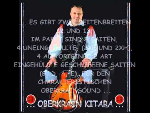 M.M. GITARRENSAITEN SET FÜR DIE OBERKRAINERMUSIK