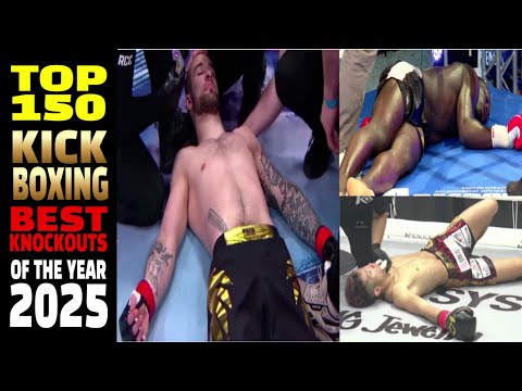 Top 150 Best KICKBOXING Knockouts of 2025.