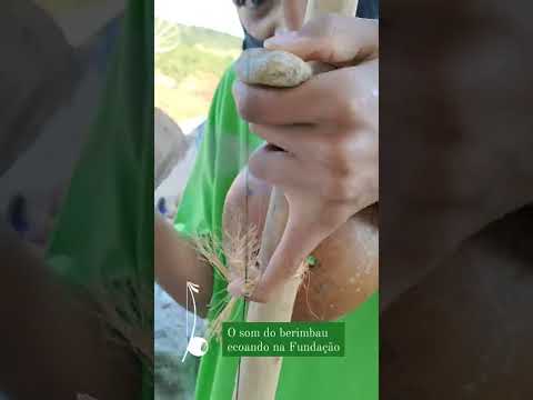 O som do berimbau ecoando na Fundação! #shorts