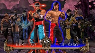 Mortal Kombat Shaolin Monks - Todos Fatalities / Multalities & Brutalities