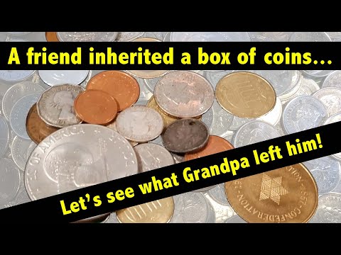 A Friend Inherited a Small Coin Collection - Let's take a look!