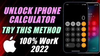 Unlock iPhone Calculator without Passcode 2022 | Unlock iPhone Passcode With Calculator Mode |
