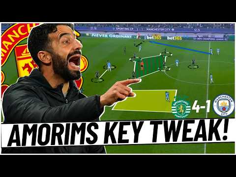 How Rúben Amorims' Sporting BEAT Man City 4-1!
