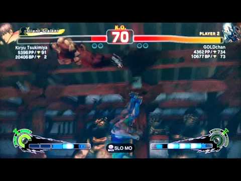 SSF4 AE:2012 Kiryu Tsukimiya (Guy) vs GOLDchan (Seth)