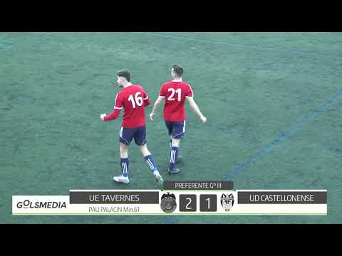 CF U E  Tavernes de la Valldigna 3-1 U D  Castellonense 2019/20